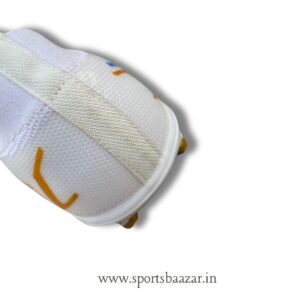 Wholesale High-Top Football Boots – White/Blue Soccer Cleats with Anti-Slip Soles for Outdoor Play